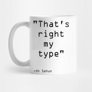 Sehun quote | EXO Mug